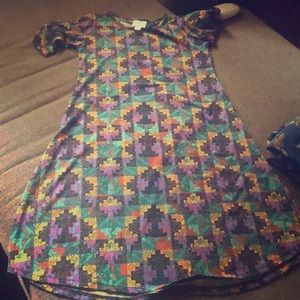 LuLaRoe size 12 kids dress.
